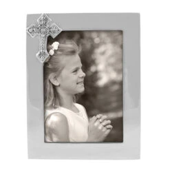 Mariposa Brillante Cross 5 X 7 Frame