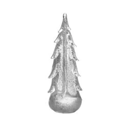 Simon Pearce Vermont Silver Leaf Evergren 10" Tree