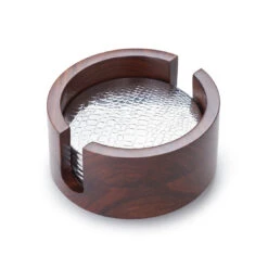 Mary Jurek Design Kenya Rosewood 6 Pc Croc Coaster Set