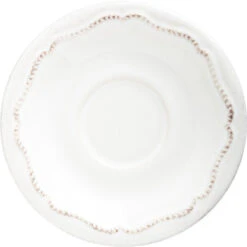 Juliska Berry And Thread Demitasse Saucer Whitewash