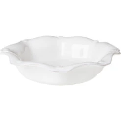 Juliska Berry And Thread Scallop Pasta/Soup Bowl Whitewash