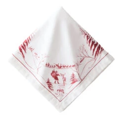 Juliska Country Estate Winter Frolic Ruby Napkin